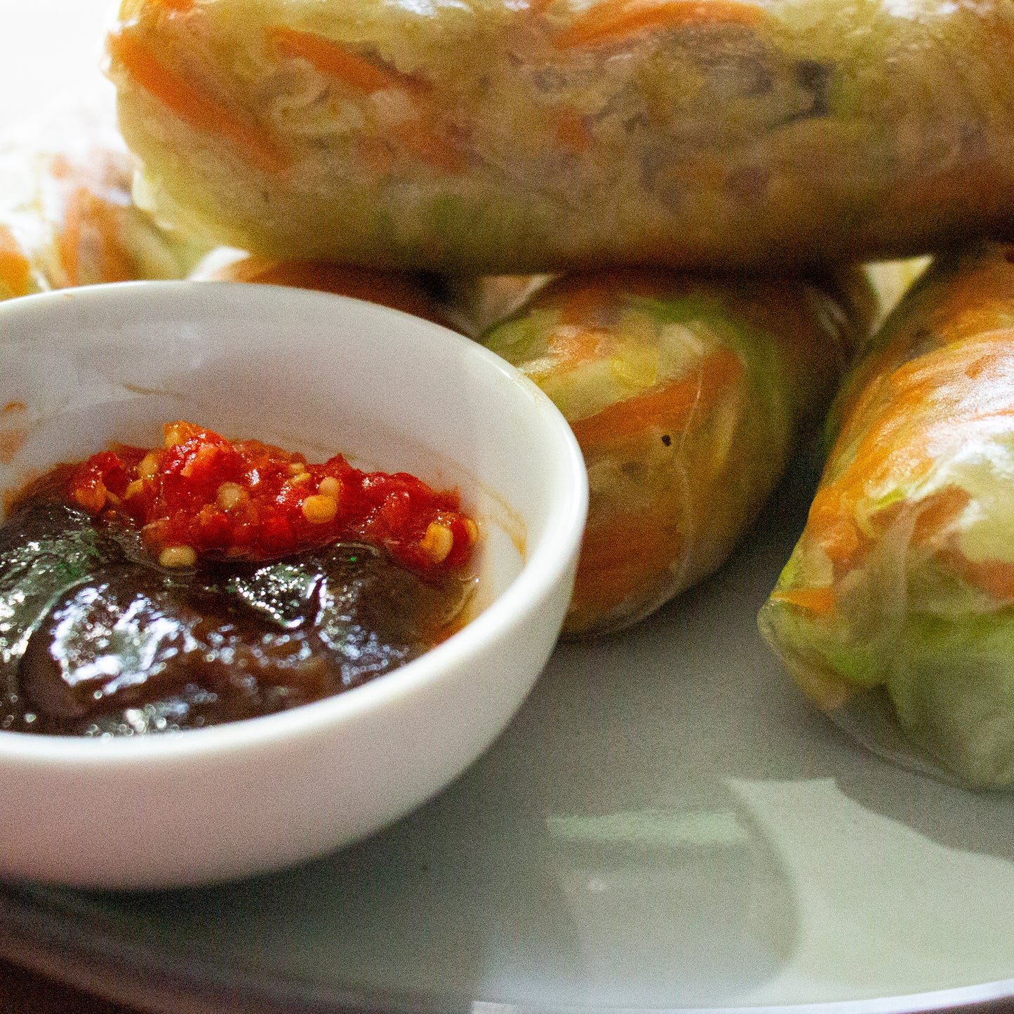 Vietnamese Rice Paper Rolls - Chicken or Veg (V/VG/GF)